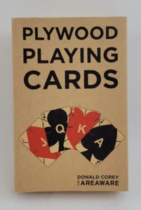 2014 Donald Corey for Areaware Plywood Playing Cards - Picture 1 of 14
