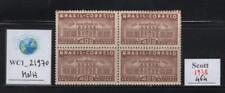 WC1_21970.BRASIL. Block of 1938 NATIONAL ARCHIVES stamp. Sc. 464. MNH