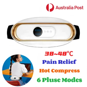 Electric Heating Waist Massager Pulse Hot Compression Therapy Pain Relief Home - Picture 1 of 14