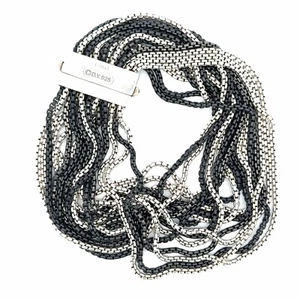 David Yurman 925 Sterling Silber Kettenglied 16 Strang Armband 7,5" sehr einzigartig - Bild 1 von 4