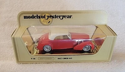 Matchbox Models of Yesteryear Y-18 1937 CORD 812 - Image 1 of 4
