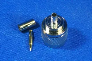 N macho, crimpado, para RG58 o LMR 195 - Imagen 1 de 1