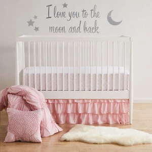 Set biancheria da letto culla Willow 5 pezzi - rosa - levtex bambino - Foto 1 di 8