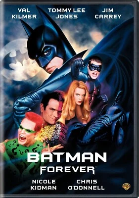 Batman Forever: Val Kilmer & Nicole Kidman (DVD, Crime/Superhero, 1995) - Image 1 of 4