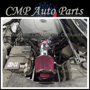 RED AIR INTAKE KIT SYSTEM FOR 2015-2018 ACURA TLX 3.5 3.5L V6 ENGINE - Picture 1 of 1
