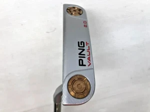 Ping VAULT 2.0 ZB Platinum Left Putter 34" w/ HC Shaft Original Steel Code Black - Picture 1 of 8