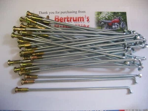 NUOVO SET RAGGI E CAPEZZOLI YAMAHA TOWNMATE T50 T80 T 50 80 RUOTA ANTERIORE - Foto 1 di 1