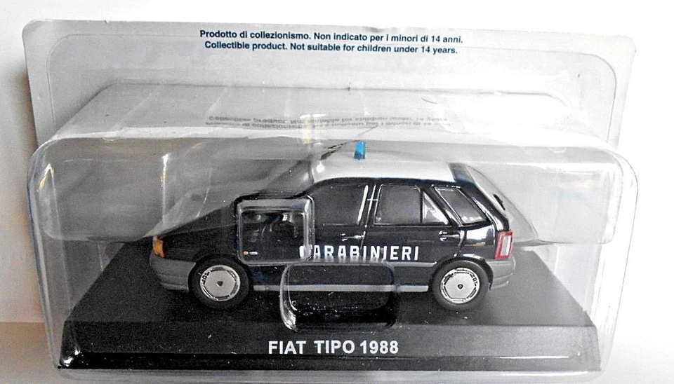 Die cast 1/43 Modellino Auto Carabinieri Fiat Tipo 1988 (SC2-D)  - Immagine 1 di 1