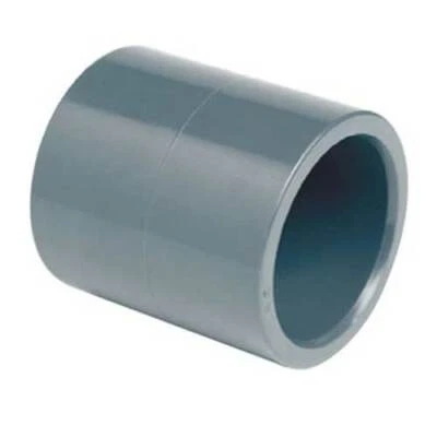Raccordo PVC incollaggio giunto 16 20 25 32 40 50 63 mm tubo giunzione piscina - Immagine 1 di 4