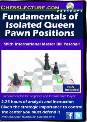 Fundamentals of Isolated Queen Pawn Positions - Chess Lecture Vol 64 Chess DVD - Image 1 of 2