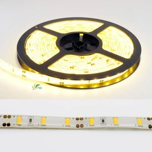 Bobine Led 5630 12V Bianco Caldo 300 SMD 3500K  1320 Lumen IP54 WATERPROOF PV - Foto 1 di 10