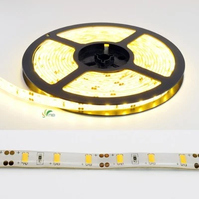 Bobine Led 5630 12V Bianco Caldo 300 SMD 3500K  1320 Lumen IP54 WATERPROOF PV - Immagine 1 di 4