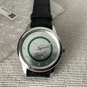 Gemäßigte Zone Armbanduhr passend zur 5 Euro Münze grün 2019 limitierte Auflage - Bild 1 von 5