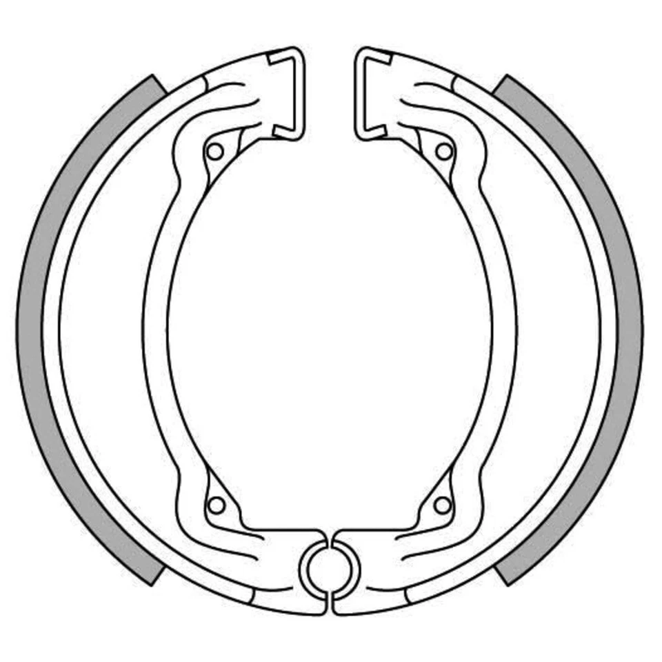 Newfren Rear Brake Shoes for Yamaha TY350 1985-1986 - Image 1 of 1
