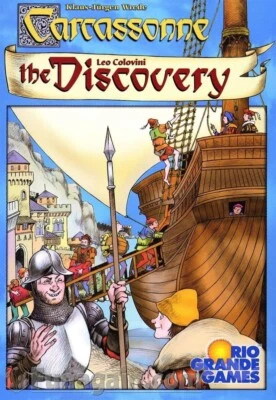 Carcassone: The Discovery Rio Grande Games Leo Colovini New Rare OOP Free Ship - Image 1 of 2