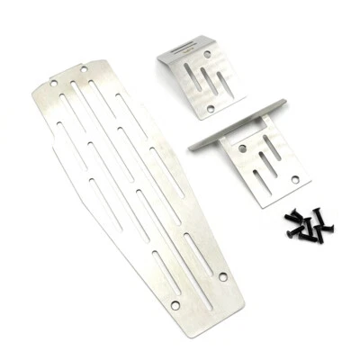 Yeah Racing KYOP-022SV Stainless Steel Chassis Protector Plate Set : Optima Mid - Image 1 of 3