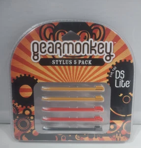 Nintendo DS Ds: Lite Stylus 5 Pack (Gear Monkey) ACC NEW - Picture 1 of 2