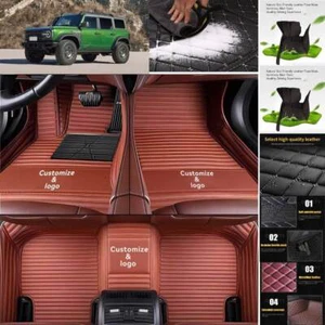 For Ford Bronco Car Floor Mats Luxury Waterproof Liners Carpets Cargo Custom - Imagen 1 de 25