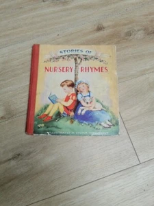 Vintage Stories Of Nursery Rhymes Illustrated Eleanor Abbott Rare 50s - Picture 1 of 10