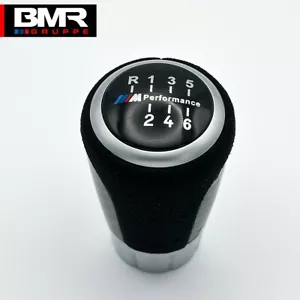 MP 6spd Shift Knob Alcantara for BMW E92 E82 E87 E46 E60 E90 E39 M3 M5 ZM 1M - Picture 1 of 7
