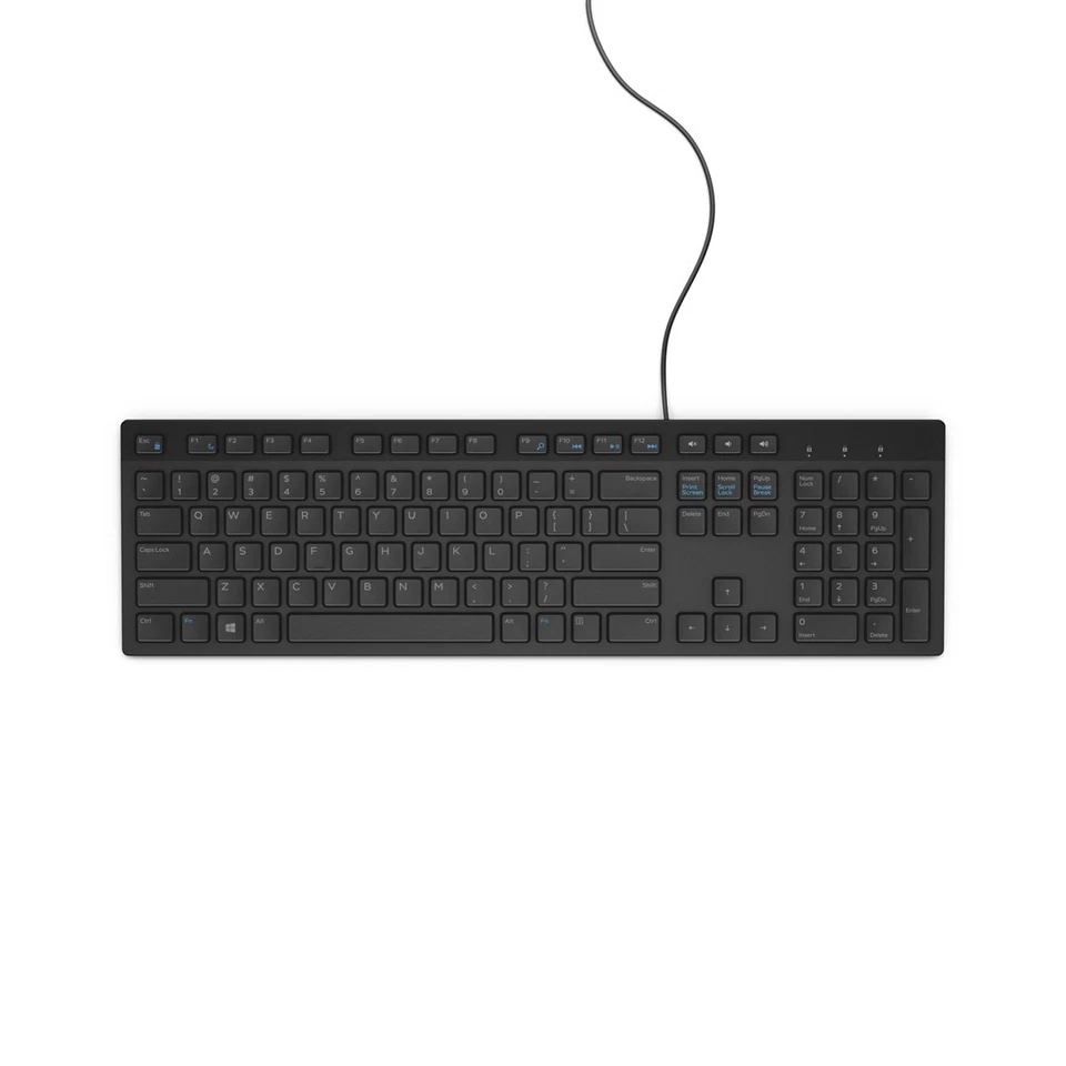 5397063745616 DELL KB216 keyboard USB QWERTY US International Black Dell - Image 1 of 4