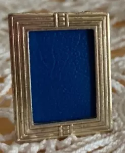 Cornice Rettangolare Silver Plade Argento marchio Portafoto da tavolo Vintage 70 - Foto 1 di 5
