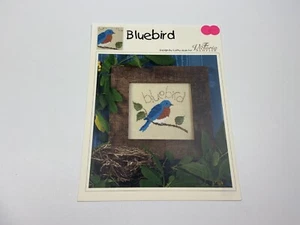 The Victoria Sampler Bluebird Counted Cross Stitch Pattern - Picture 1 of 3