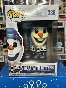 Funko Pop! Disney: Frozen - Olaf with Kittens #338 Vaulted Figure w/ Protector - Picture 1 of 15