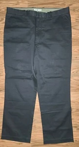 Men's dark brown Geoffrey beene pants 100% cotton size 40 x 30 - Picture 1 of 6