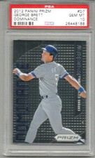 2012 Panini Prizm George Brett Dominance PSA 10