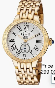 GV2 Women's Astor Diamond Bracelet Watch, 40mm - 0.24 ctw - Picture 1 of 5