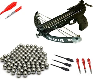 60lbs Mantis Compound Pistol Crossbow. Shoots Steel Balls and Regular Arrows.... - Picture 1 of 5