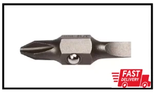 Klein Tools 2 Kreuzschlitz 3/16 Zoll Ersatz-Doppelend-Bits mit Schlitz (2 Stück) - Bild 1 von 2