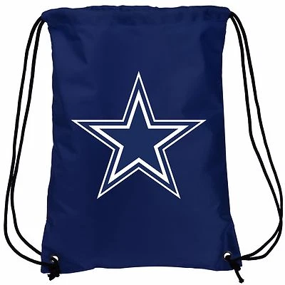 Dallas Cowboys Double Sided Back Pack Sack Drawstring Gym Bag Tote NEW Backpack - Image 1 of 2