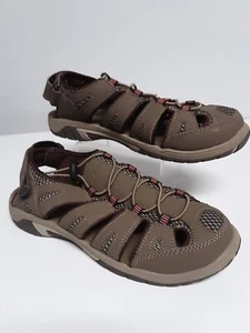 Eddie Bauer Sandals - Womens 8M - Blakely Trail Hiking Walking Brown Water Shoes - Picture 1 of 7