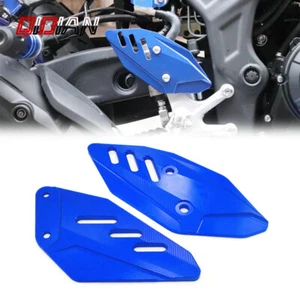 Motorcycle Footpeg Footrest Heel Plate Guard For YAMAHA R3 MT-03 2019 - 2025 - Picture 1 of 7