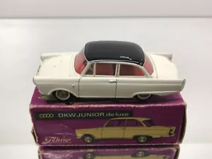 TEKNO DENMARK 727 DKW JUNIOR DE LUXE -WHITE 1:43- POOR FIXER UPPER IN BOX - 488 - Imagen 1 de 10