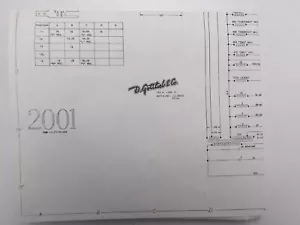 Gottlieb: "2001"- Schaltplan NOS - Bild 1 von 1
