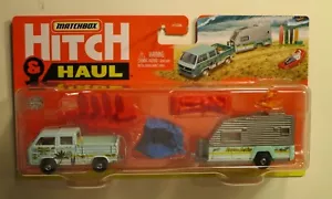 MATCHBOX VOLKSWAGON TRASPORTO CABINA GANCIO E TRASPORTO CON RIMORCHIO LOCALI SOLO GWM60 - Foto 1 di 1