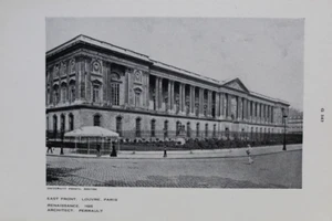 OSTFRONTLAMELLE PARIS PERRAULT 1665 DRUCK DES FRÜHEN 20. JAHRHUNDERTS BOSTON UNIV. - Bild 1 von 5