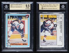 1990 7th Inning Sketch WHL Scott Niedermayer #289 BGS 9.5 GEM MINT Rookie RC HOF