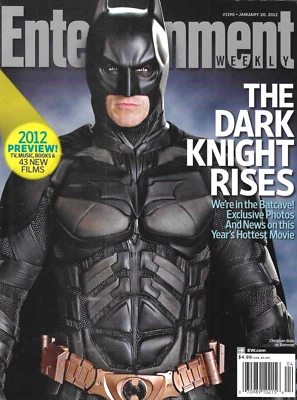 Entertainment Weekly Magazine Batman Christian Bale Newsroom Innocence Project - Image 1 of 4