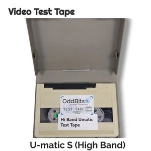 OddBits Video Test Tape - U-matic S (High Band) - Picture 1 of 4