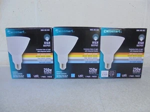 EcoSmart 250-Watt Equivalent PAR38 Dimmable CEC Flood LED Light Bulb - Picture 1 of 4