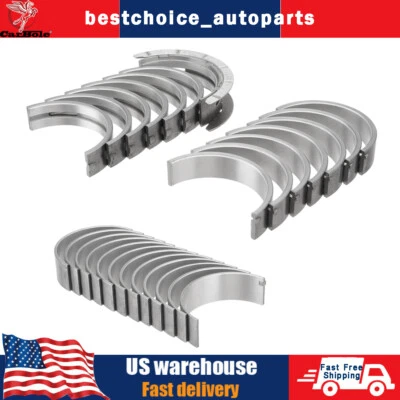 Rodamientos de varilla principal para Chevy Trailblazer GMC Envoy Hummer H3 Isuzu 3,7 L 4,2 L 2,9 L Foto 1 de 4