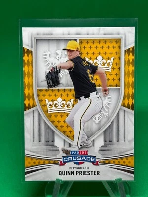 2024 Panini Crusade #59 Quinn Priester RC Pittsburgh Pirates - Image 1 of 2