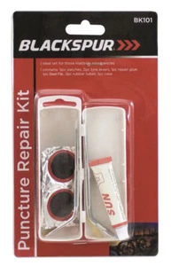 Bike Cycle Inner Blackspur Bicycle Tube Tyre Puncture Repair Kit - 12 Piece - Picture 1 of 1