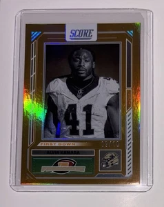 2025 Panini Score Alvin Kamara La Franchigia Primo Giù /10 SSP Saints #23 - Foto 1 di 3