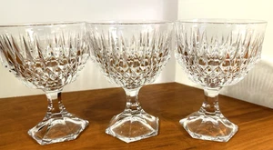 Stratton by Fostoria Champagner/hohe Sherbet Kelche 3er Set - Bild 1 von 7