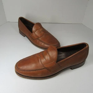 Allen Edmonds elegante Schuhe Herren 10,5 braun Penny Halbschuhe Leder Slipper Büro - Bild 1 von 16